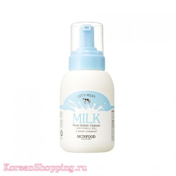 SkinFood Milky Milk Bubble Cleanser