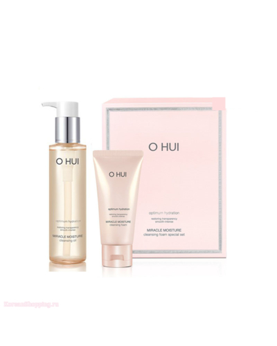 OHUI Miracle Moisture Cleansing Oil Set