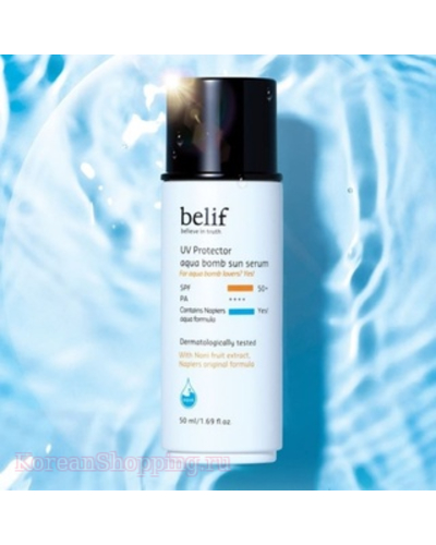 BELIF UV Protector Aqua Bomb Sun Serum SPF50+PA++++