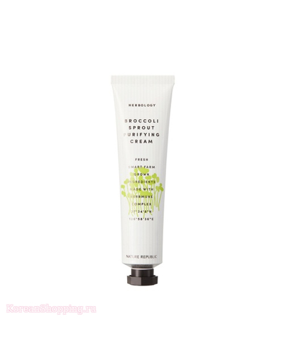 Перейти на страницу товара Nature Republic Herbology Broccoli Sprout Purifying Cream