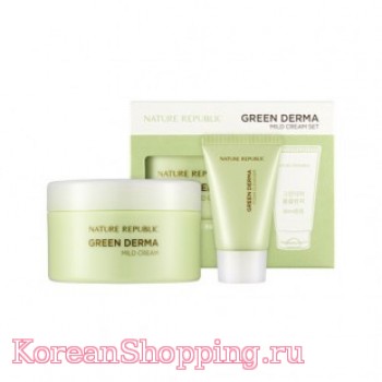 Nature Republic Green Derma Mild Cream Set