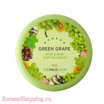 The Face Shop Green Grape Hand & Body Shiffon Cream