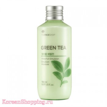 The Face Shop Green Tea Waterfull Emulsion