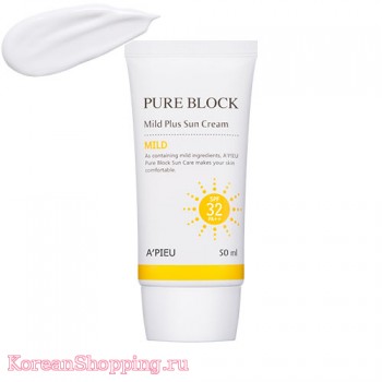 A'Pieu Pure Block Mild Plus Sun cream SPF32/PA++