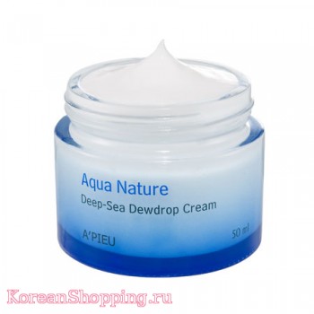 A'Pieu Aqua Nature Deep-Sea Dewdrop Cream - Ultra Moisture