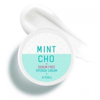 A'Pieu Mint Cho Sebum Free Sponge Cream