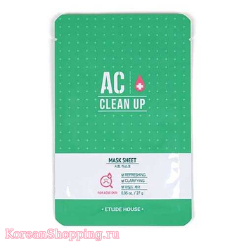 Etude House AC Clean Up Sheet Mask