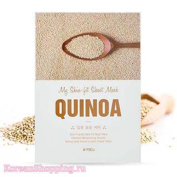 A'Pieu My Skin - Fit Sheey Mask - Quinoa