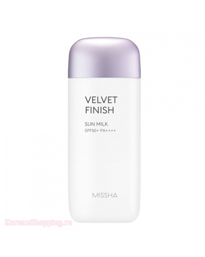 Missha All-around Safe Block Velvet Finish Sun Milk 70ml SPF50+ PA++++