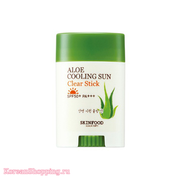 SKINFOOD Aloe Cooling Sun Clear Stick SPF50+ PA+++