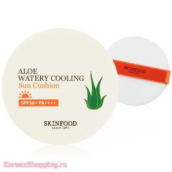 SKINFOOD Aloe Watery Cooling Sun Cushion SPF50+ PA++++