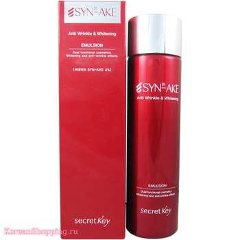 SECRET KEY Syn-ake Anti-wrinkle & Whitening Emulsion
