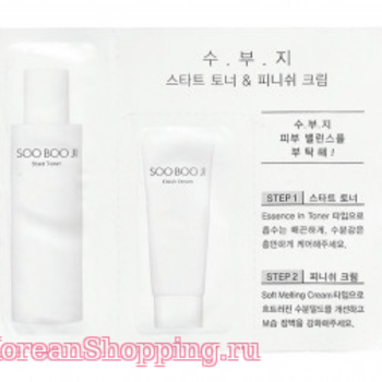 Пробник (10 шт.) APIEU Soo Boo Ji Start Toner&Finish Cream