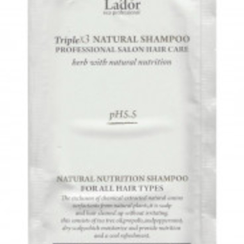 Пробник (5 шт.) Lador Triplex Natural Shampoo