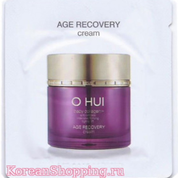 Пробник (10 шт.) Ohui Age Recovery Baby Collagen Cream