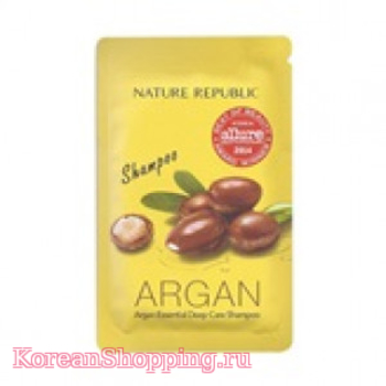 Пробник (10 шт.) Nature republic Argan Essential Deep Care Shampoo