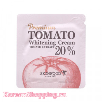 Пробник (10 шт.) Skinfood Premium tomato whitening cream