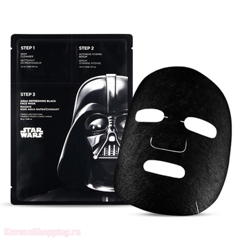 THE FACE SHOP Aqua Refreshing Black Mask (Star Wars)
