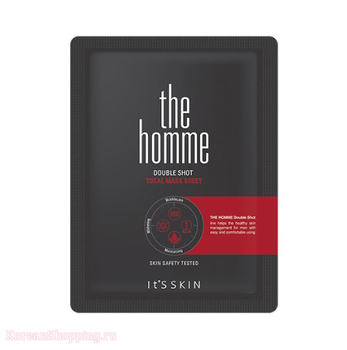 IT'S SKIN The Homme Double Shot Total Mask Sheet