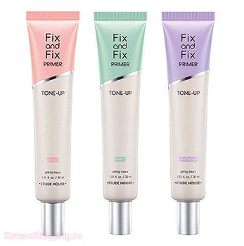 ETUDE HOUSE Fix And Fix Tone Up Primer SPF33 PA++
