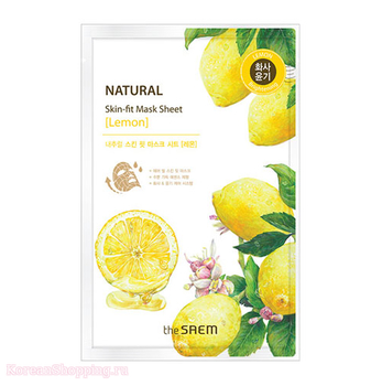 The Saem Natural Skin Fit Mask Sheet (Lemon)
