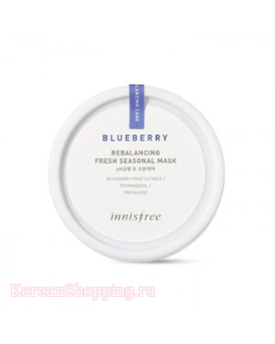 INNISFREE Blueberry Rebalancing Fresh Seasonal Mask