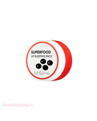 MISSHA Superfood Blackbean Lip Sleeping Pack