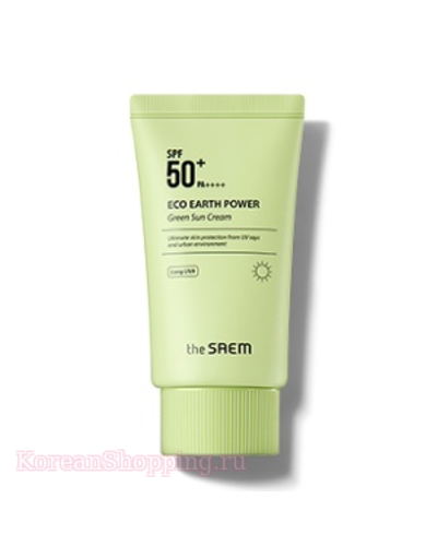 THE SAEM Eco Earth Power Green Sun Cream SPF50+ PA++++