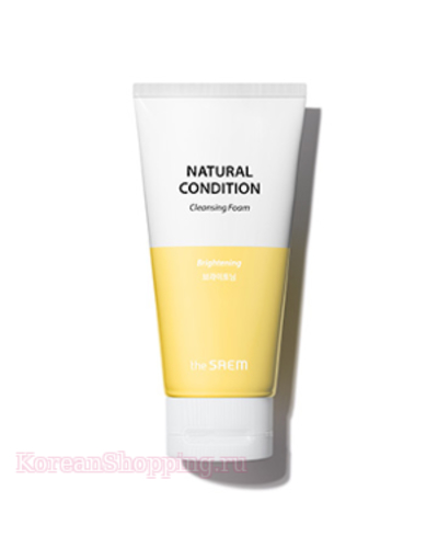 THE SAEM Natural Condition Cleansing Foam [Brightening]