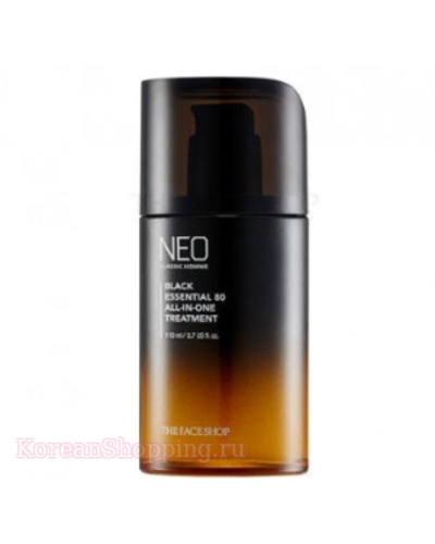 THE FACE SHOP Neo Classic Homme Black Essential 80 All In One Treatment