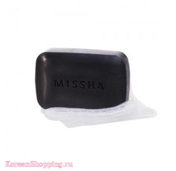 Missha Black Ghassoul Foam Cleansing Bar