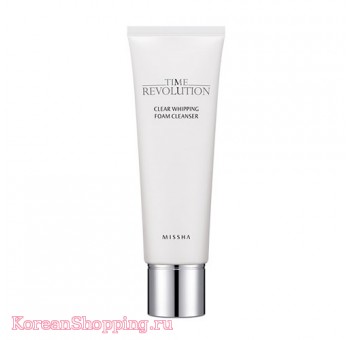 Missha Time Revolution Clear Whipping Foam Cleanser