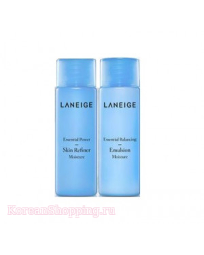 LANEIGE Essential Power Skin + emulsion Refiner Moisture