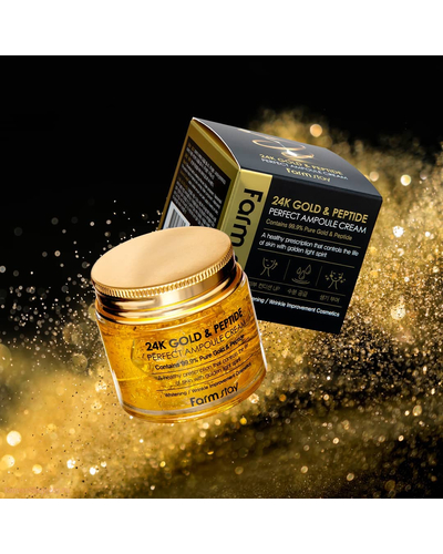 Farmstay 24k Gold & Peptide Perfect Ample Cream