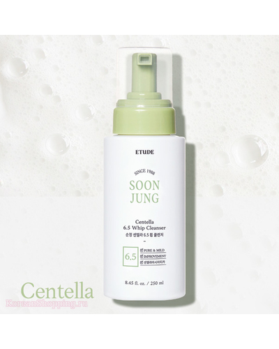 ETUDE HOUSE Soon Jung Centella 6.5 Whip Cleanser