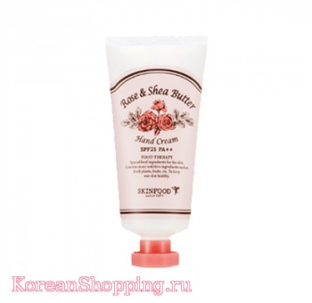 SkinFood Rose&Shea Butter Hand Cream SPF25 PA++