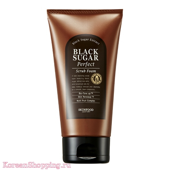 SkinFood Black Sugar Perfect Scrub Foam