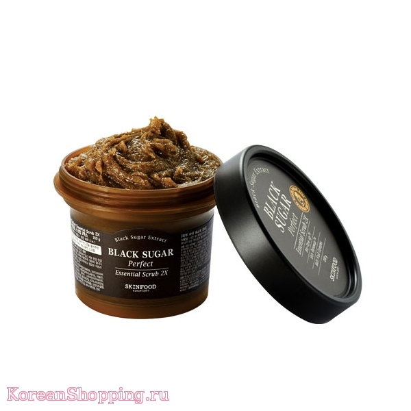SkinFood Black Sugar Perfect Essential Scrub 2X