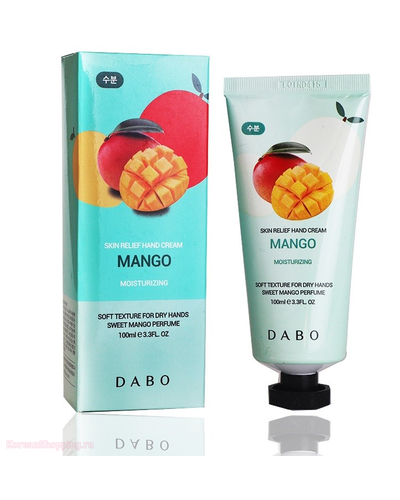 Крем для рук Dabo Skin Relief Mango Hand Cream 100ml с экстрактом манго