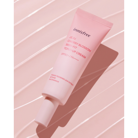 Innisfree Jeju Cherry Blossom Skin-Fit Tone-up Cream 50ml SPF50+ PA++++