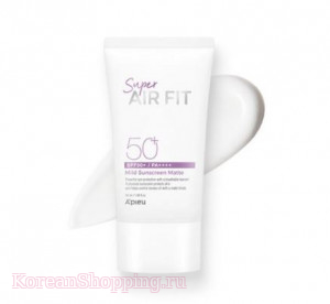 A'PIEU Super Air Fit Mild Sun Cream No Sebum