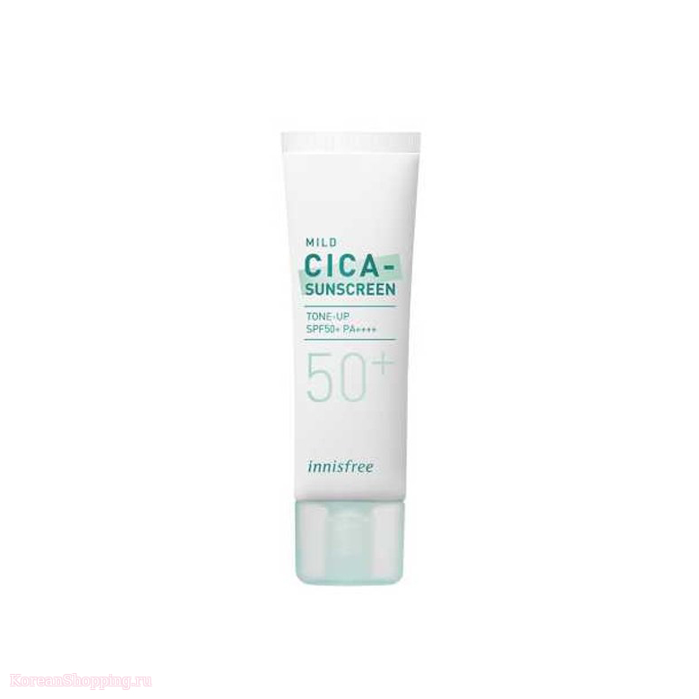 Innisfree True Mild Cica Tone Up Sunscreen SPF50+ PA++++