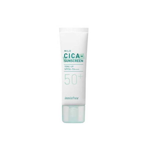Innisfree True Mild Cica Tone Up Sunscreen SPF50+ PA++++