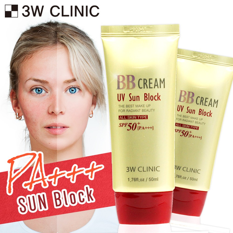 3W CLINIC BB CREAM UV SUN BLOCK