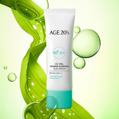 AGE20's UV Veil Marine Essence Fresh Sun SPF50+/PA++++