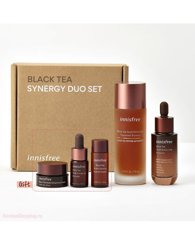 Innisfree Black Tea Synergy Duo Set