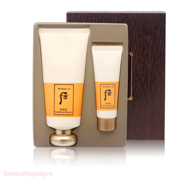 The History Of Whoo Gongjinhyang Facial Foam Cleanser Set