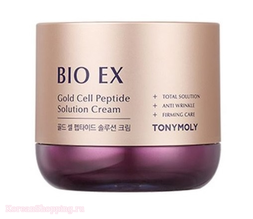 TONYMOLY BIO EX Gold Cell Peptide Solution Cream
