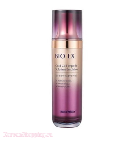 TONYMOLY Bio Ex Gold Cell Peptide Solution Emulsion