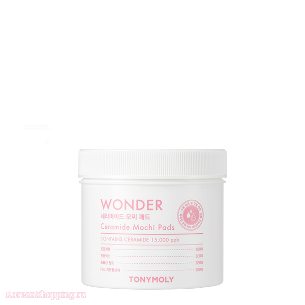 TONYMOLY Wonder Ceramide Mocchi Toner Pad